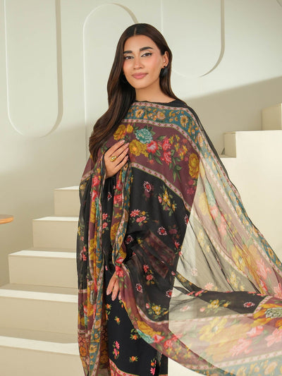 2 Piece Cambric Suit-Printed (Unstitched)