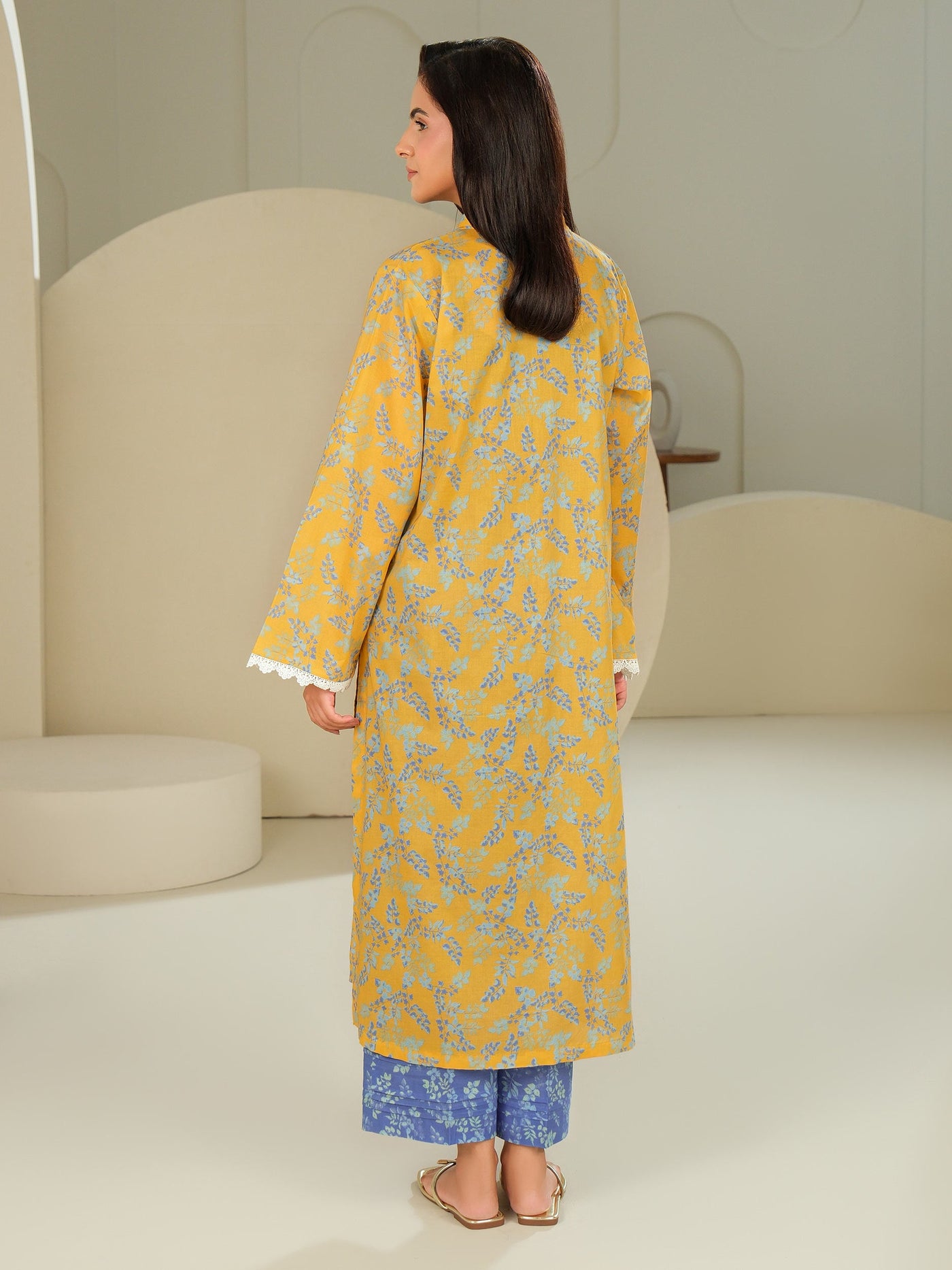 2 Piece Lawn Suit-Printed (Unstitched)