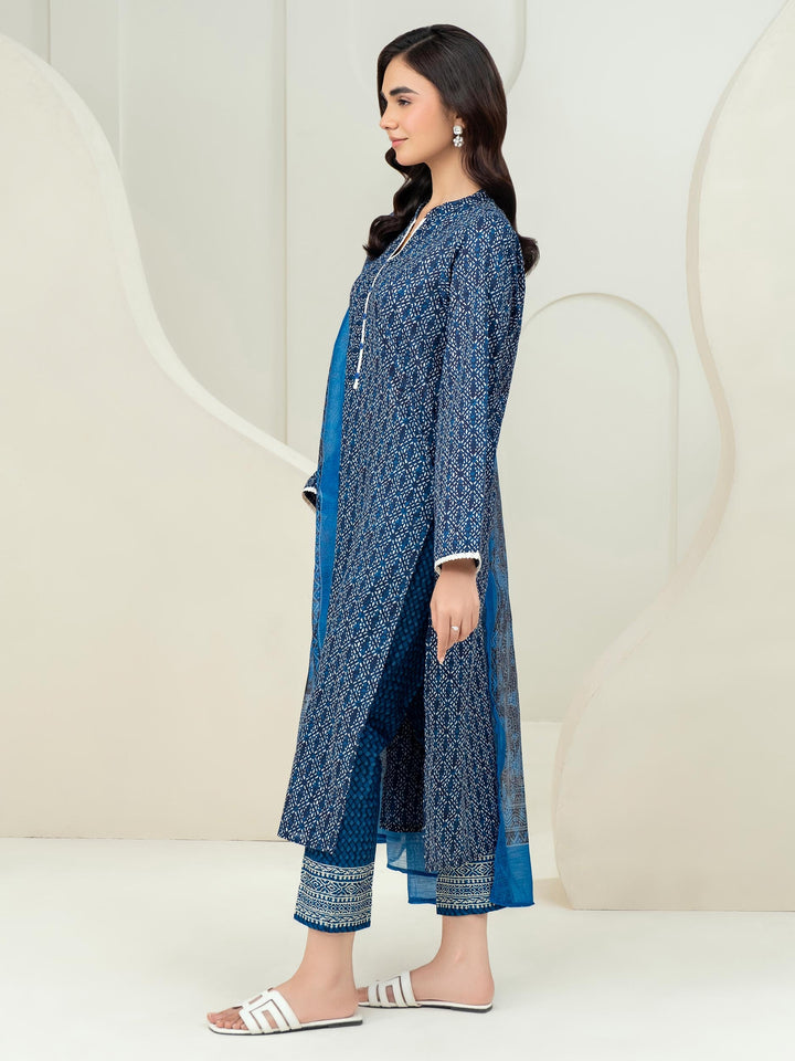 3 Piece Lawn Suit-Printed (Unstitched)