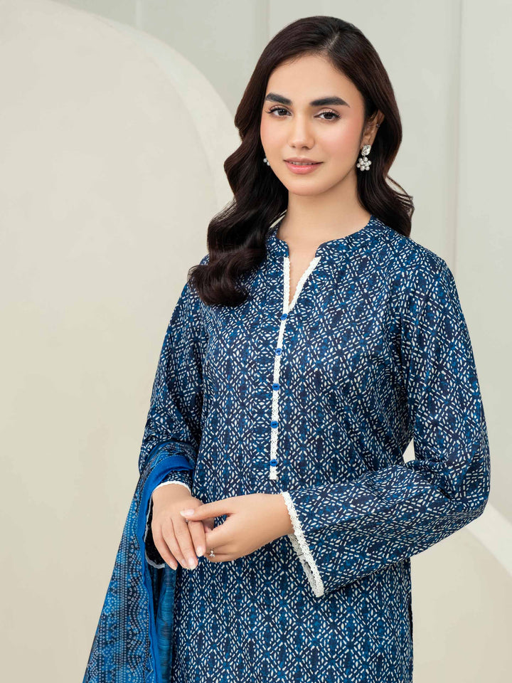 3 Piece Lawn Suit-Printed (Unstitched)