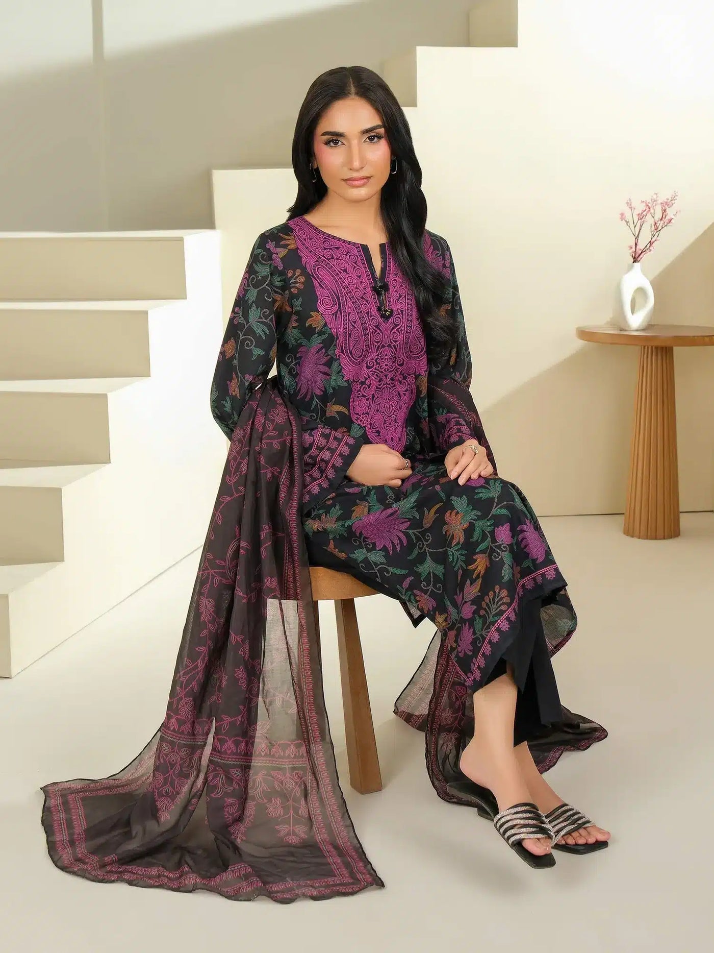 2 Piece Printed (Unstitched)