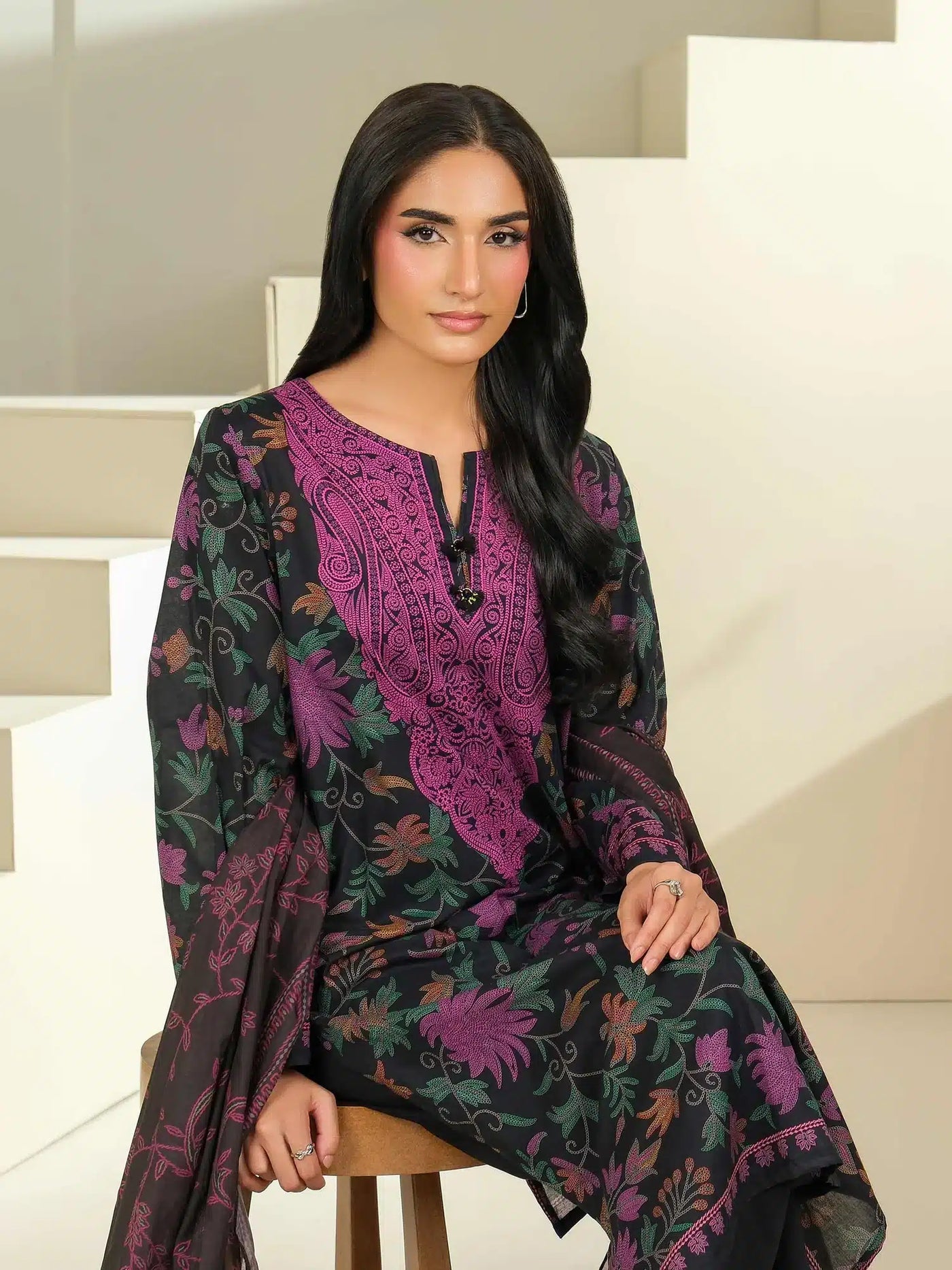 2 Piece Printed (Unstitched)