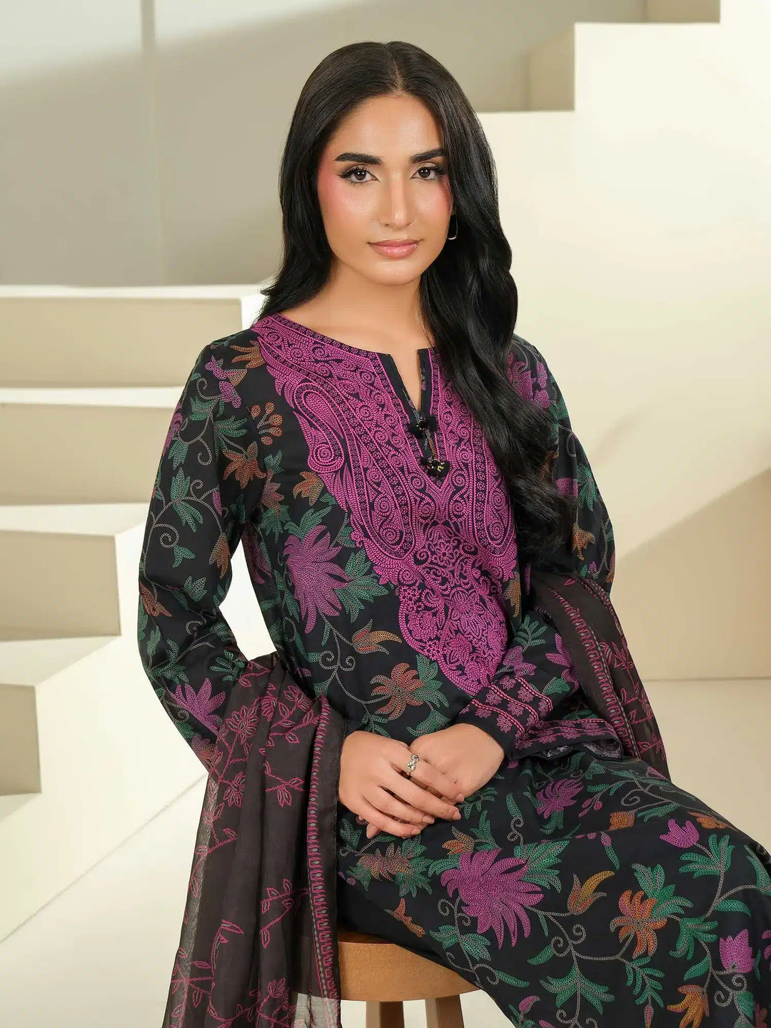 2 Piece Printed (Unstitched)