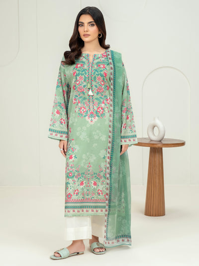 2 Piece Lawn Suit-Printed (Unstitched)