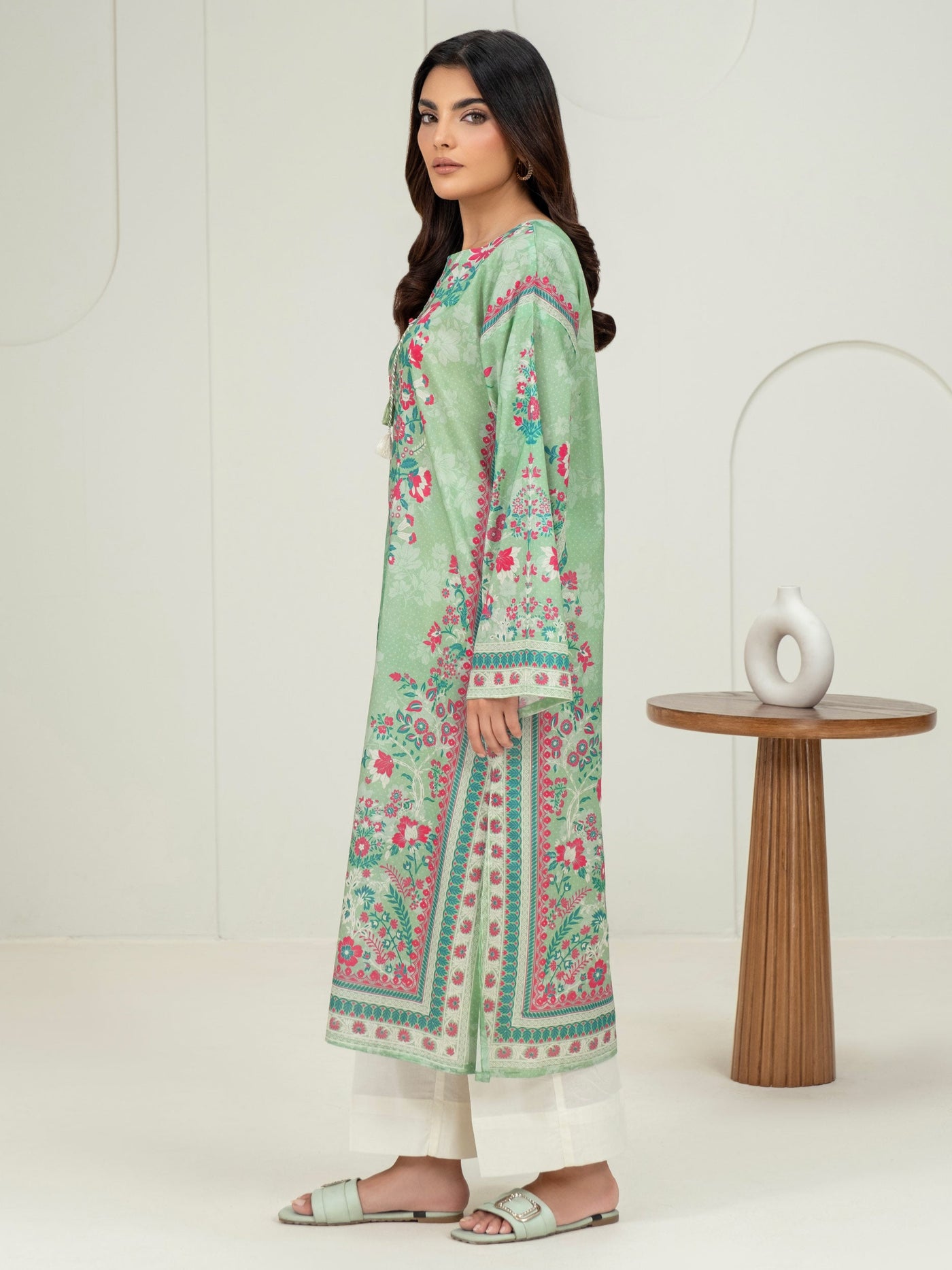 2 Piece Lawn Suit-Printed (Unstitched)