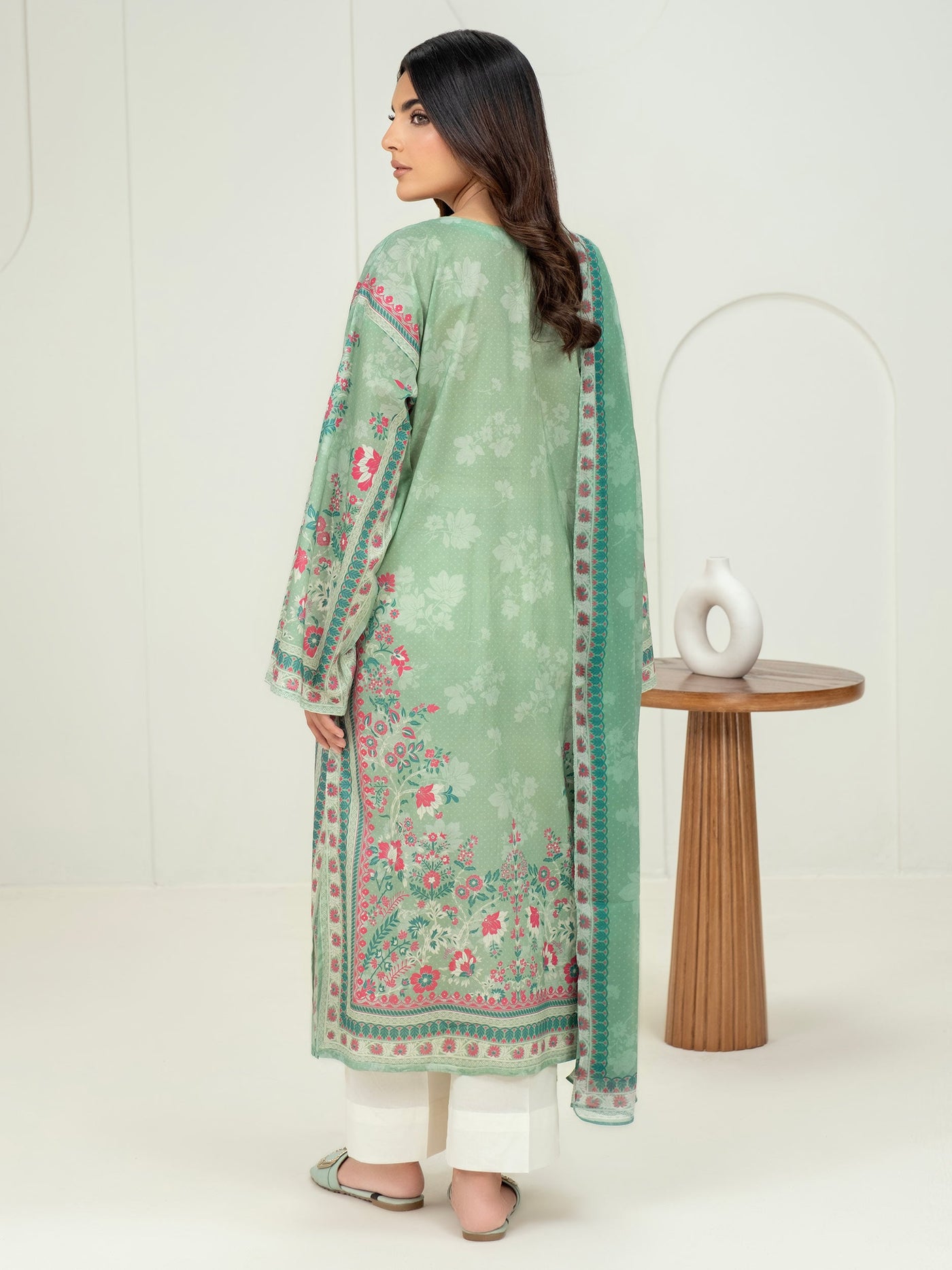 2 Piece Lawn Suit-Printed (Unstitched)