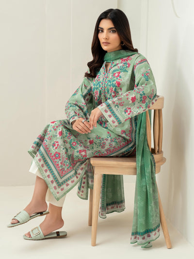 2 Piece Lawn Suit-Printed (Unstitched)