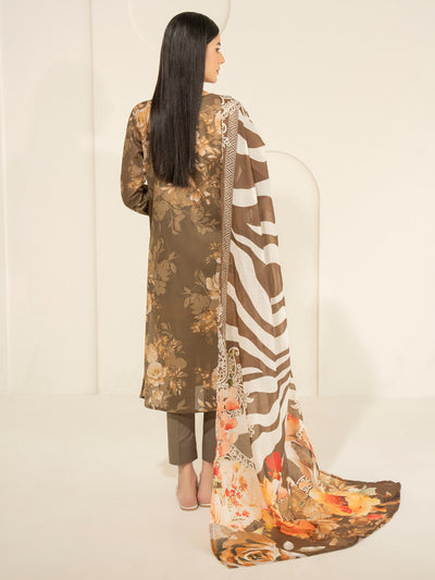 3 Piece Lawn Suit-Printed (Unstitched)