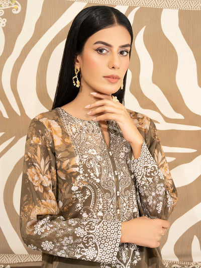3 Piece Lawn Suit-Printed (Unstitched)