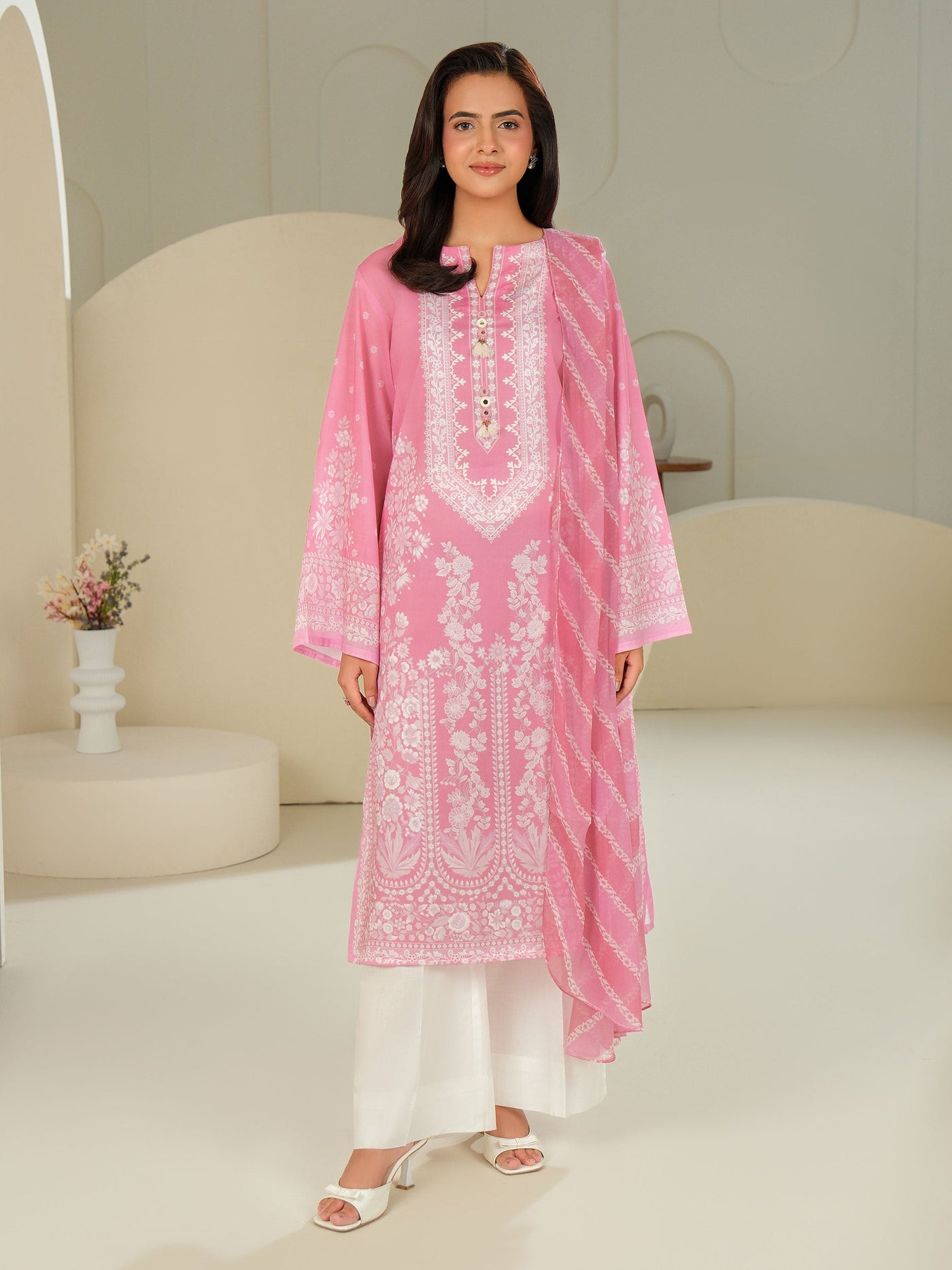 2 Piece Lawn Suit-Printed (Unstitched)