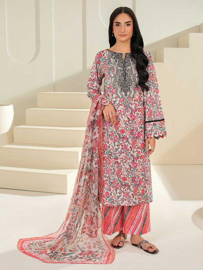 3 Piece Lawn Suit-Printed (Unstitched)