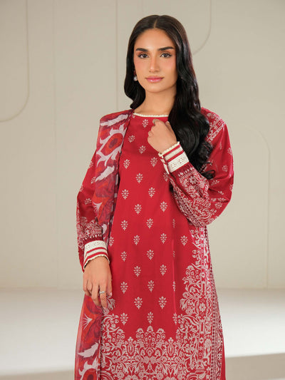 3 Piece Lawn Suit-Printed (Unstitched)