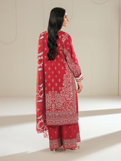 3 Piece Lawn Suit-Printed (Unstitched)