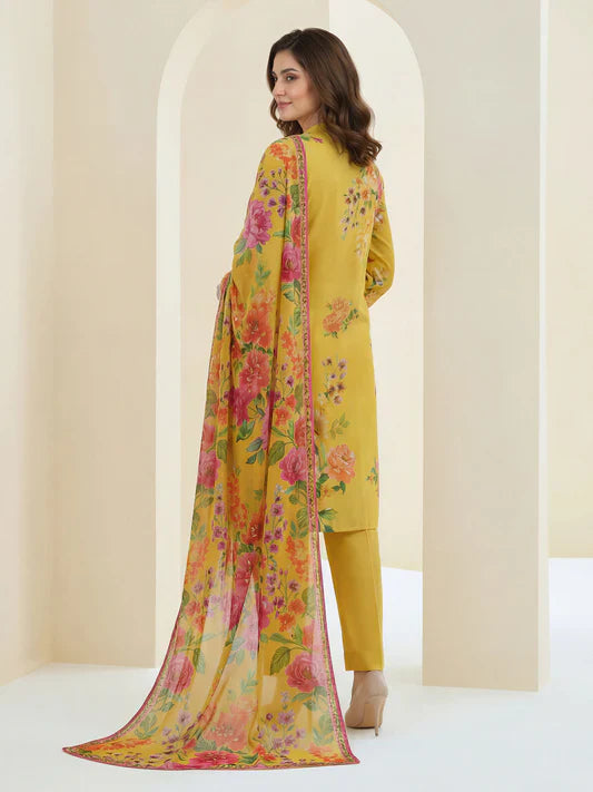3 Piece Cambric Suit-Printed