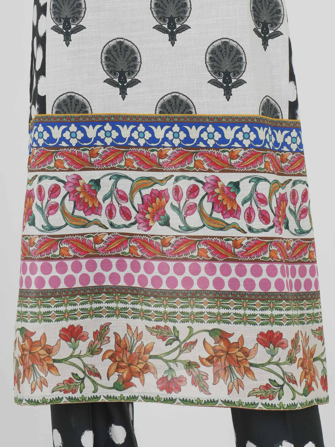 3 Piece Lawn Slub Suit (Unstitched)