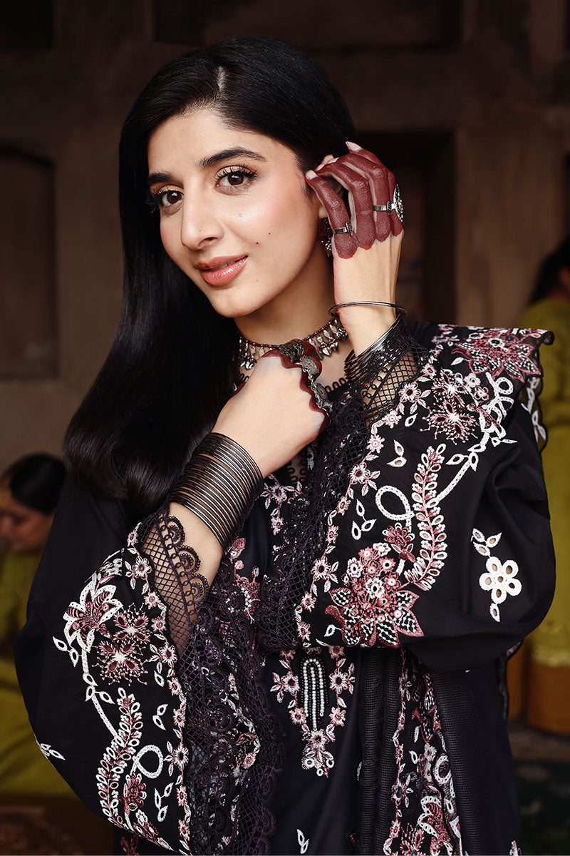 3PC EMBROIDERED LAWN SUIT