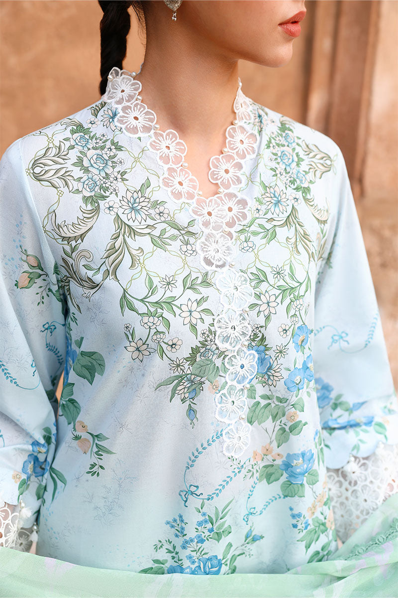 3PC PRINTED LAWN SUIT