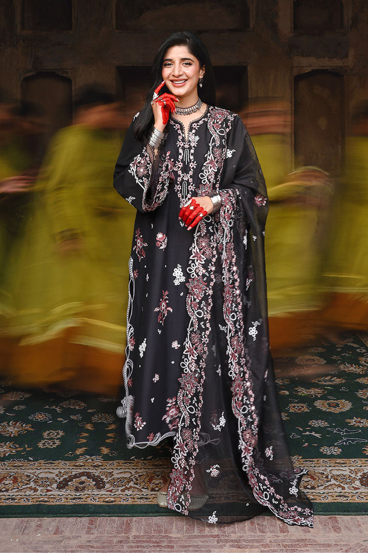 3PC EMBROIDERED LAWN SUIT