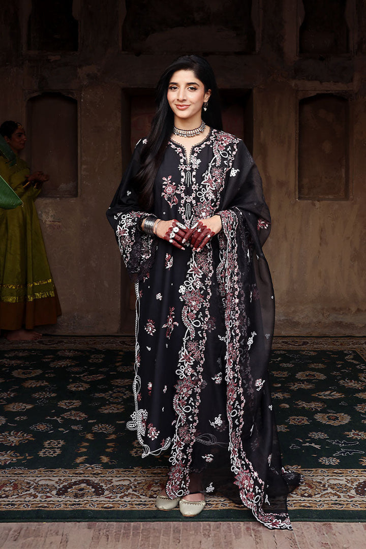 3PC EMBROIDERED LAWN SUIT