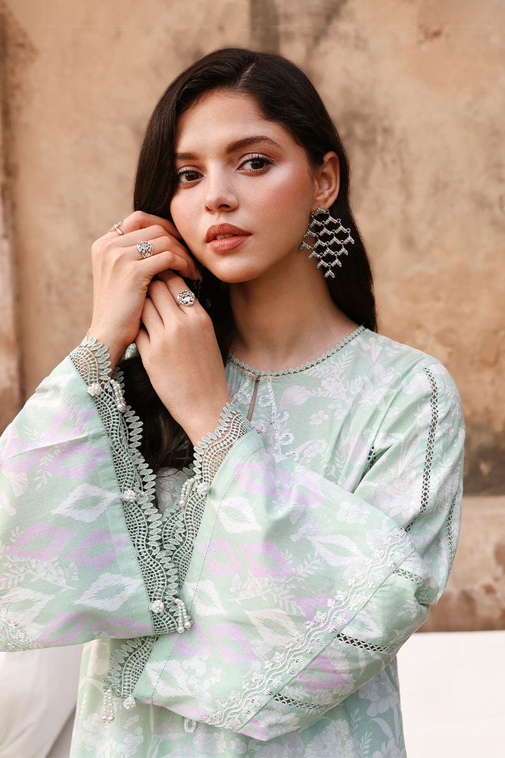 3PC PRINTED LAWN SUIT