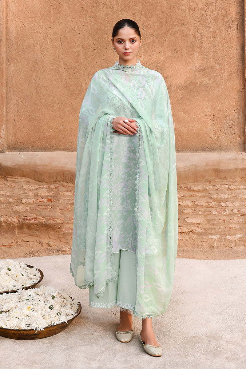 3PC PRINTED LAWN SUIT