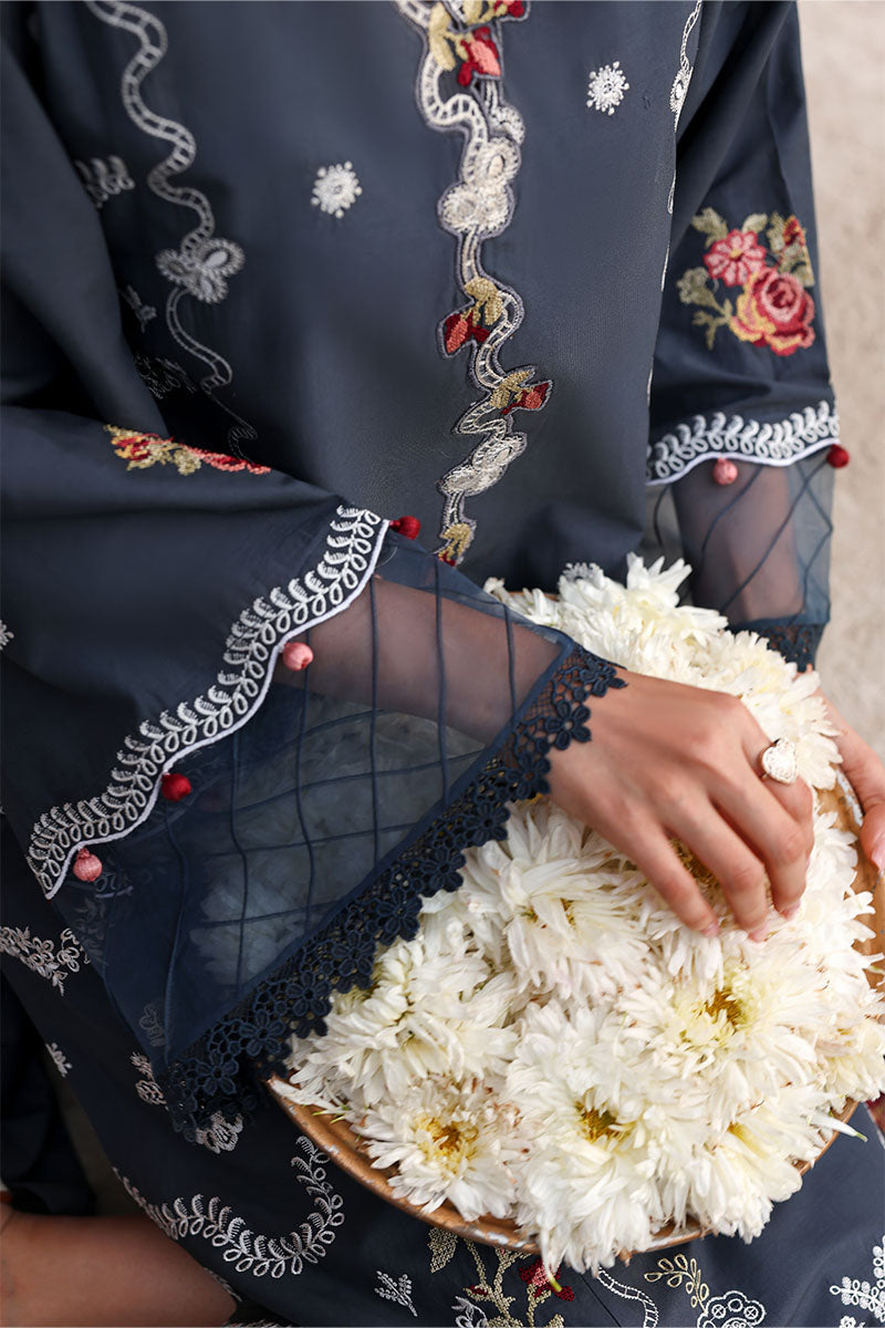 3PC EMBROIDERED LAWN SUIT