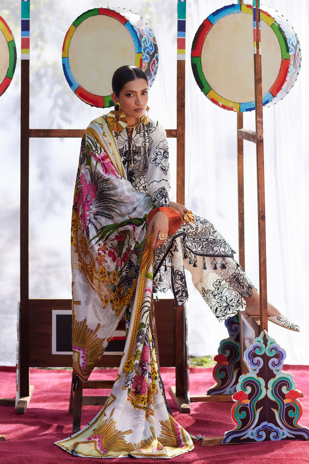 KASHMÉE LEGACY UNBOUND UNSTITCHED LAWN