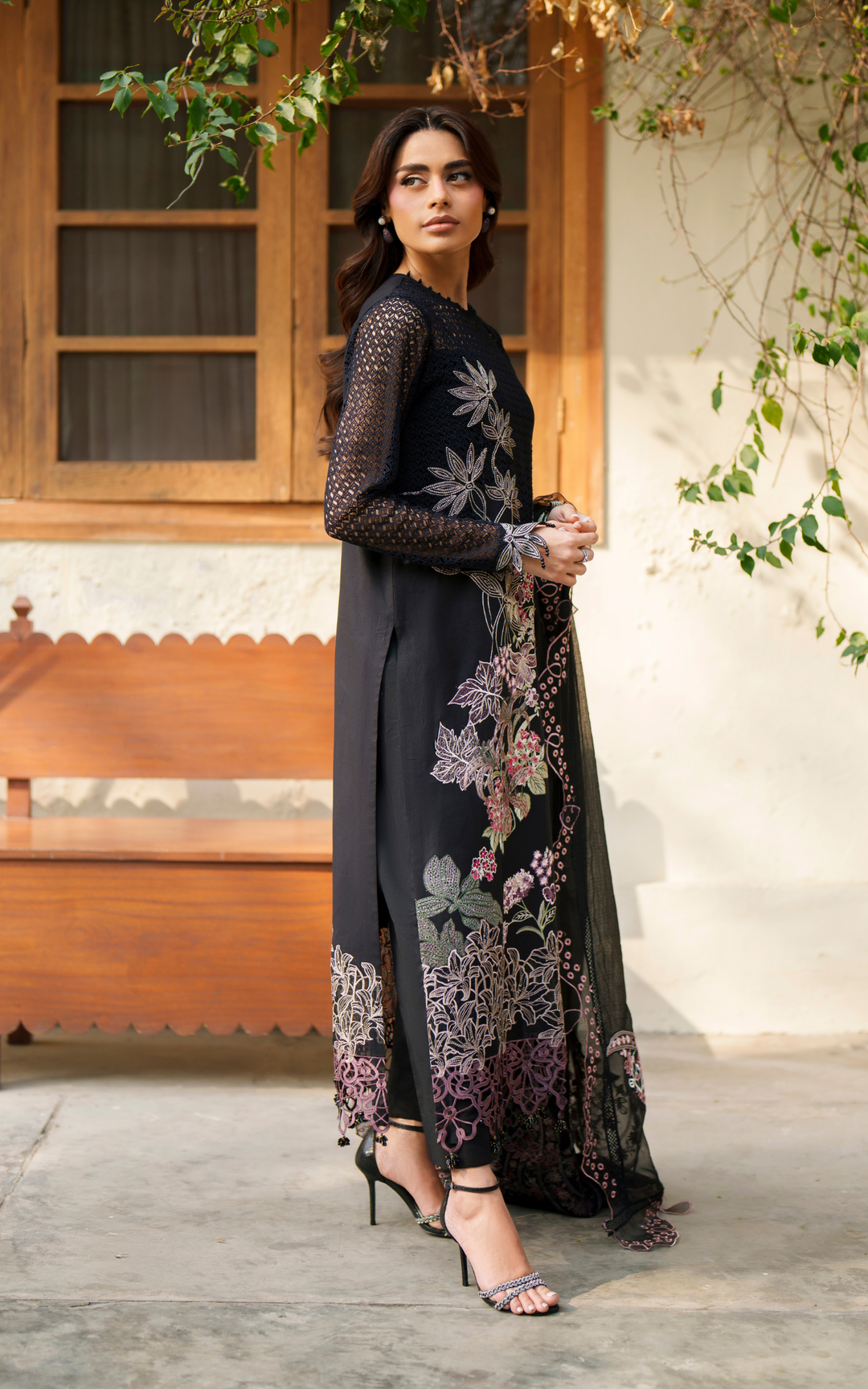 3pcs Embroidered Unstitched Summer