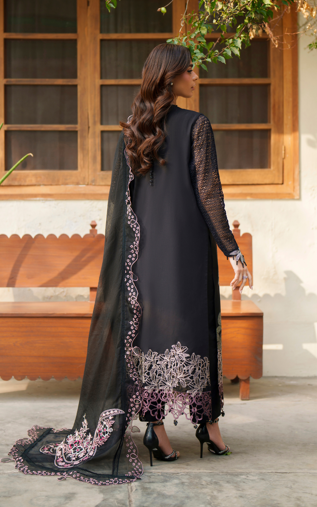 3pcs Embroidered Unstitched Summer