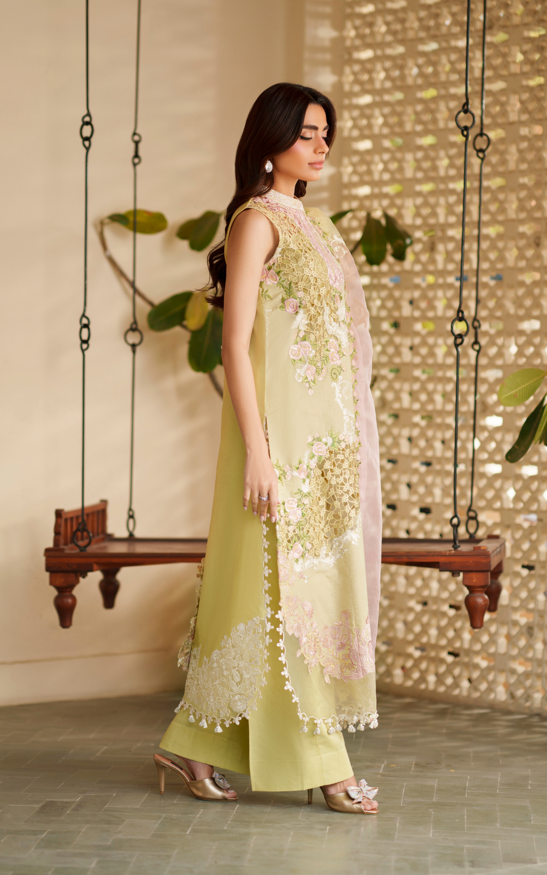 3pcs Embroidered Unstitched Summer