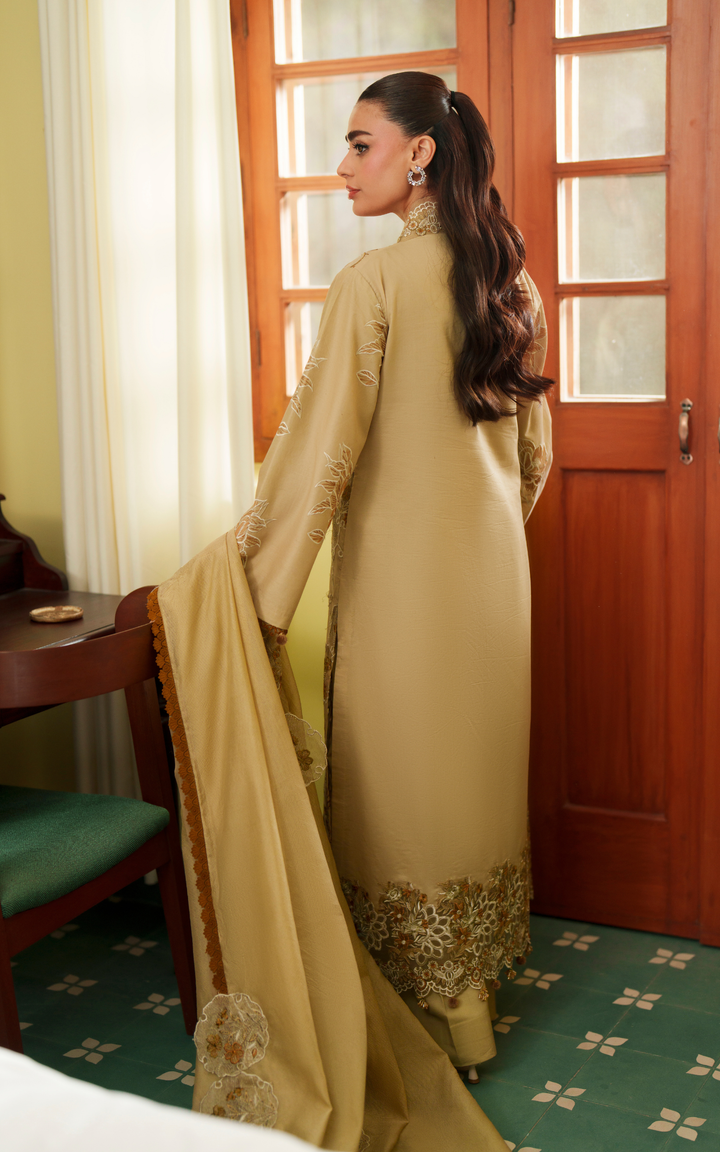 3pcs Embroidered Unstitched Summer