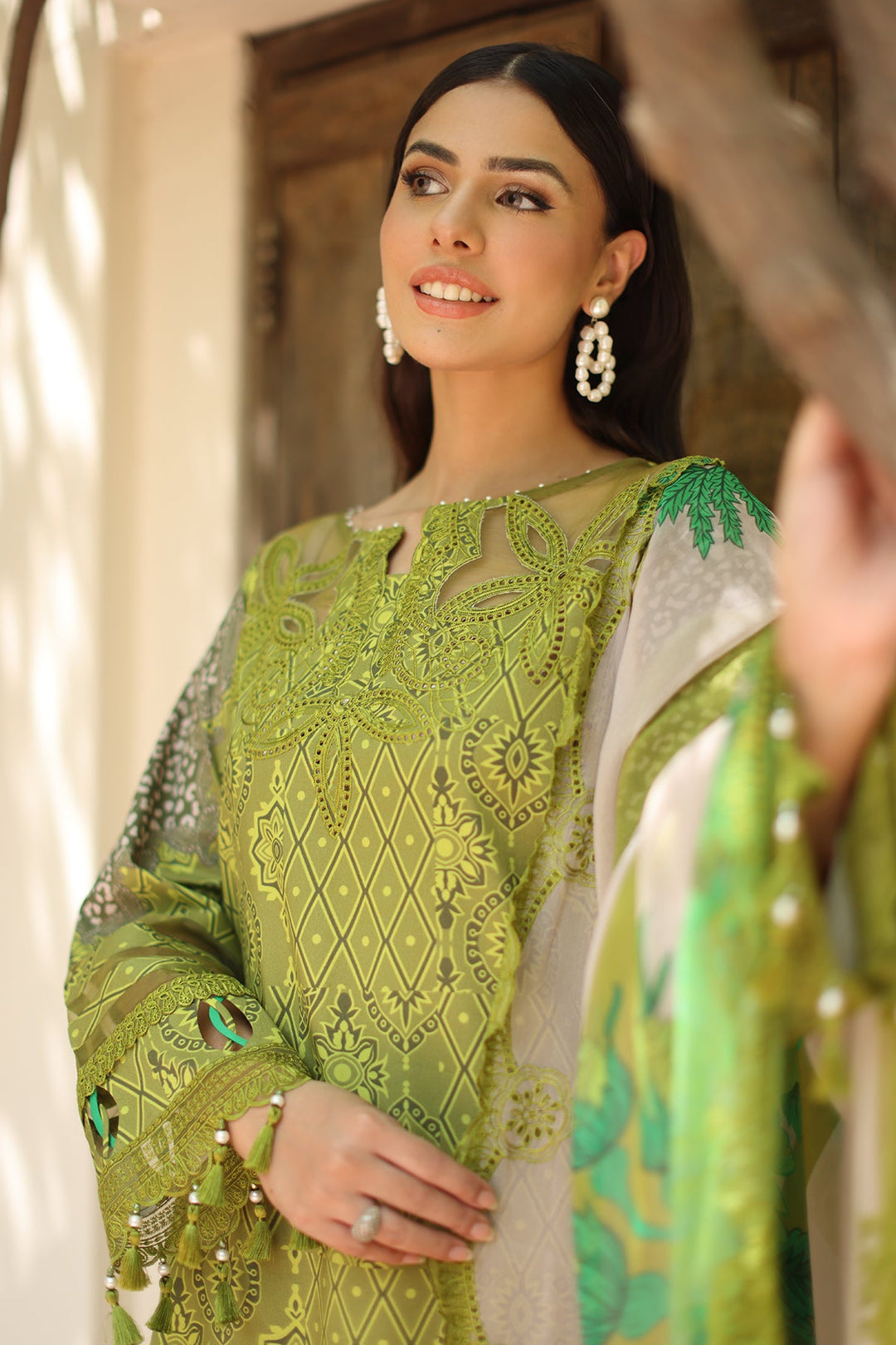 3-PC Unstitched Embroidered Lawn Collection