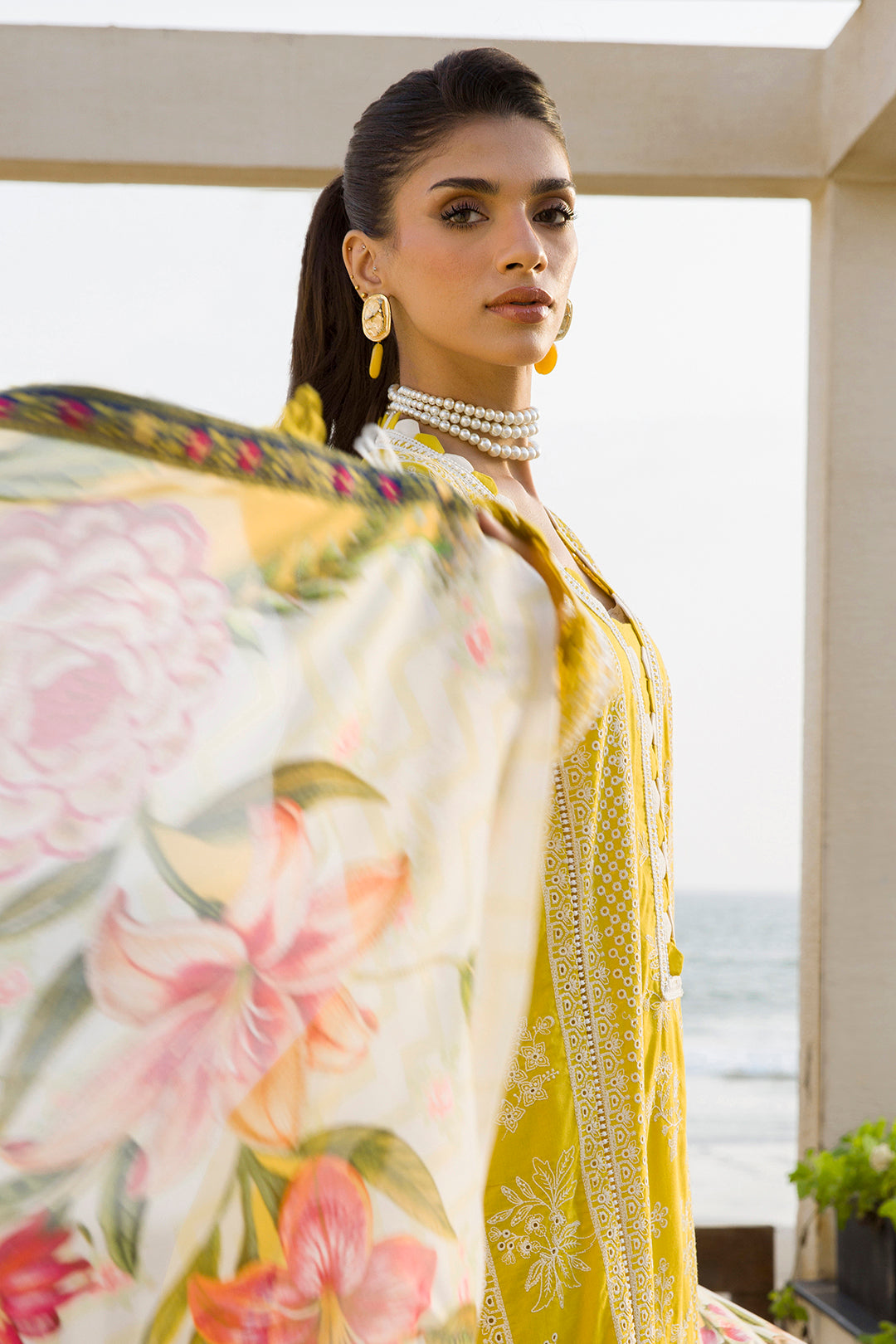 Embroidered Shirt Shalwar Dupatta