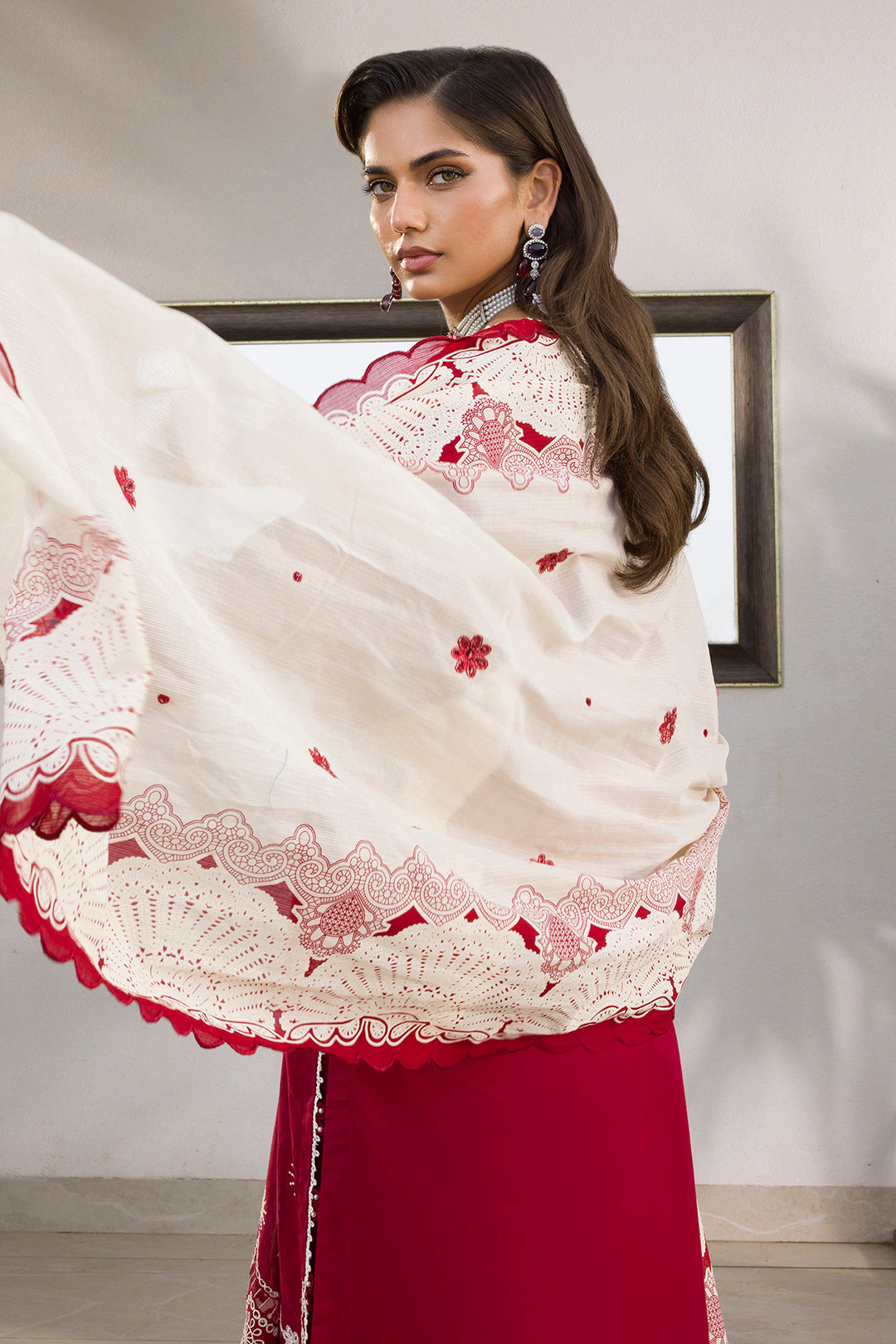 Embroidered Shirt Shalwar Dupatta