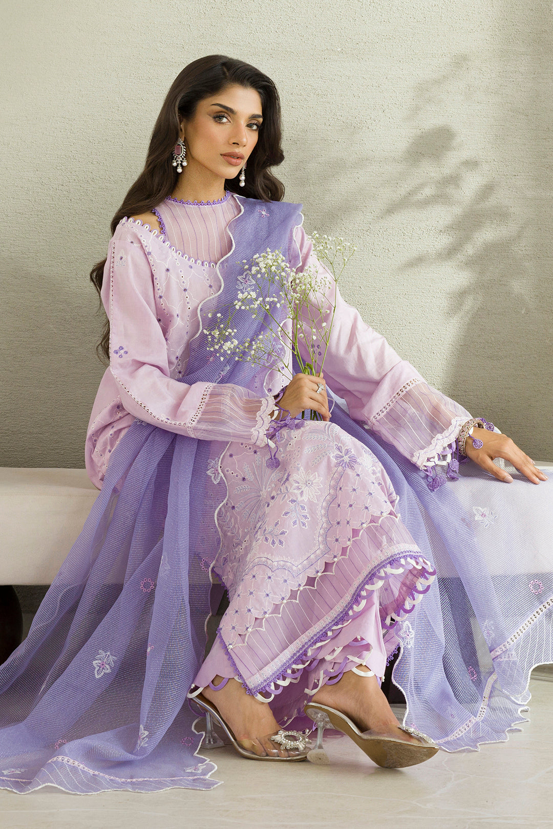 Embroidered Shirt Shalwar Dupatta