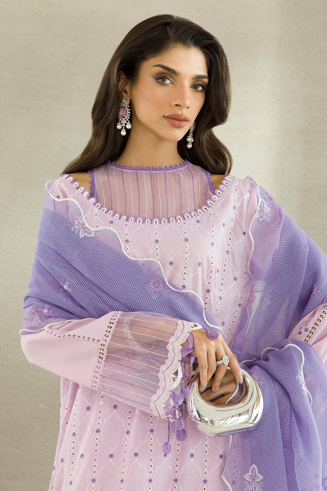 Embroidered Shirt Shalwar Dupatta