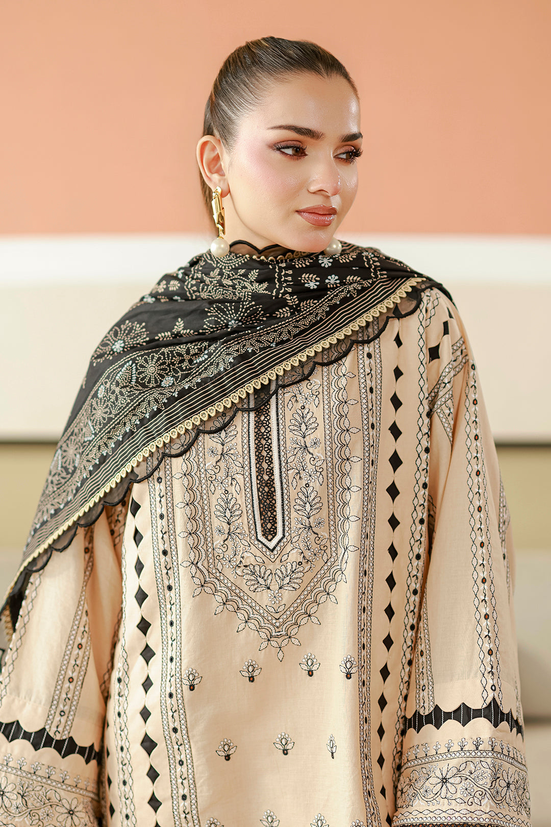 Embroidered Shirt Shalwar Dupatta