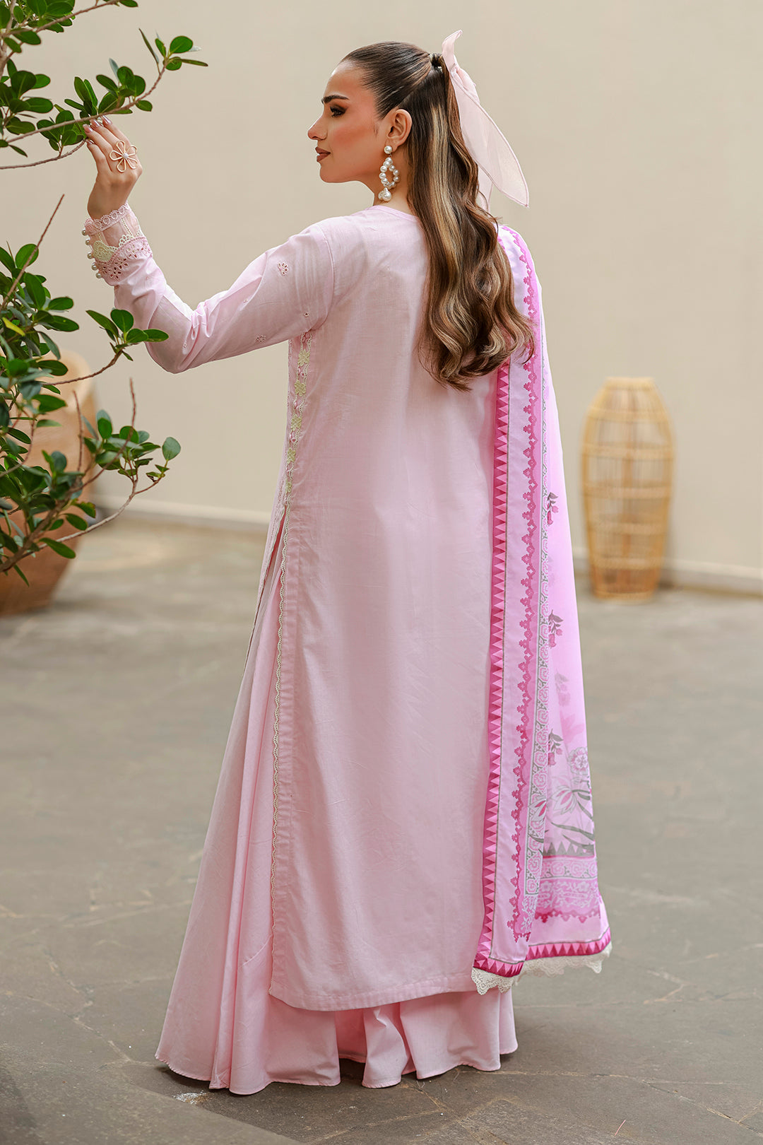 Embroidered Shirt Shalwar Dupatta