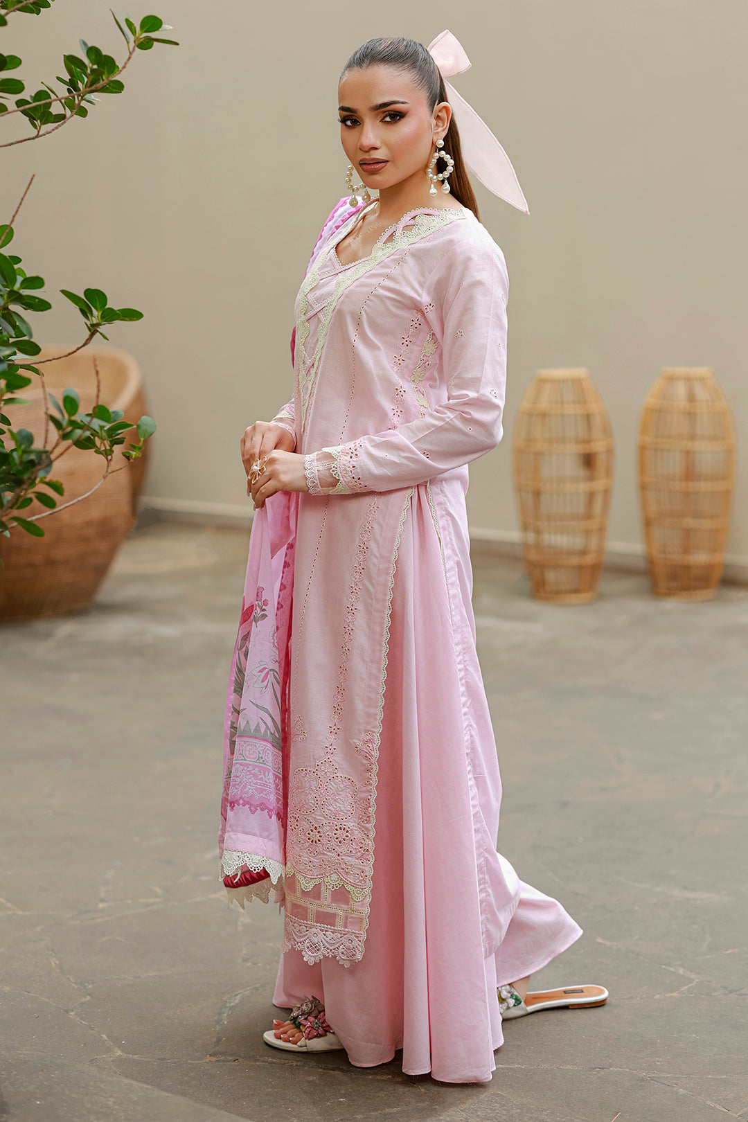 Embroidered Shirt Shalwar Dupatta