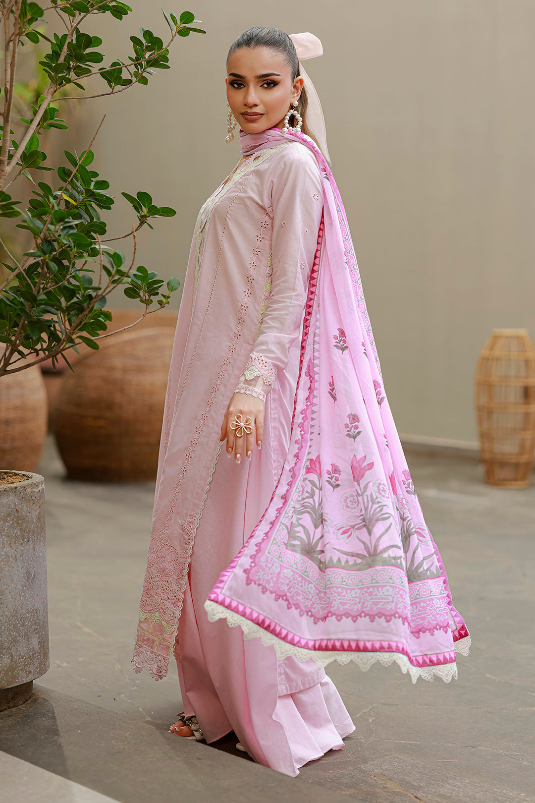 Embroidered Shirt Shalwar Dupatta