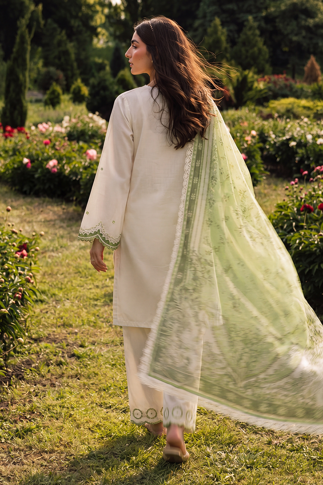 Embroidered Shirt Shalwar Dupatta