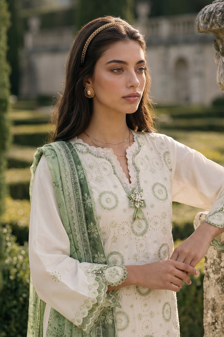 Embroidered Shirt Shalwar Dupatta
