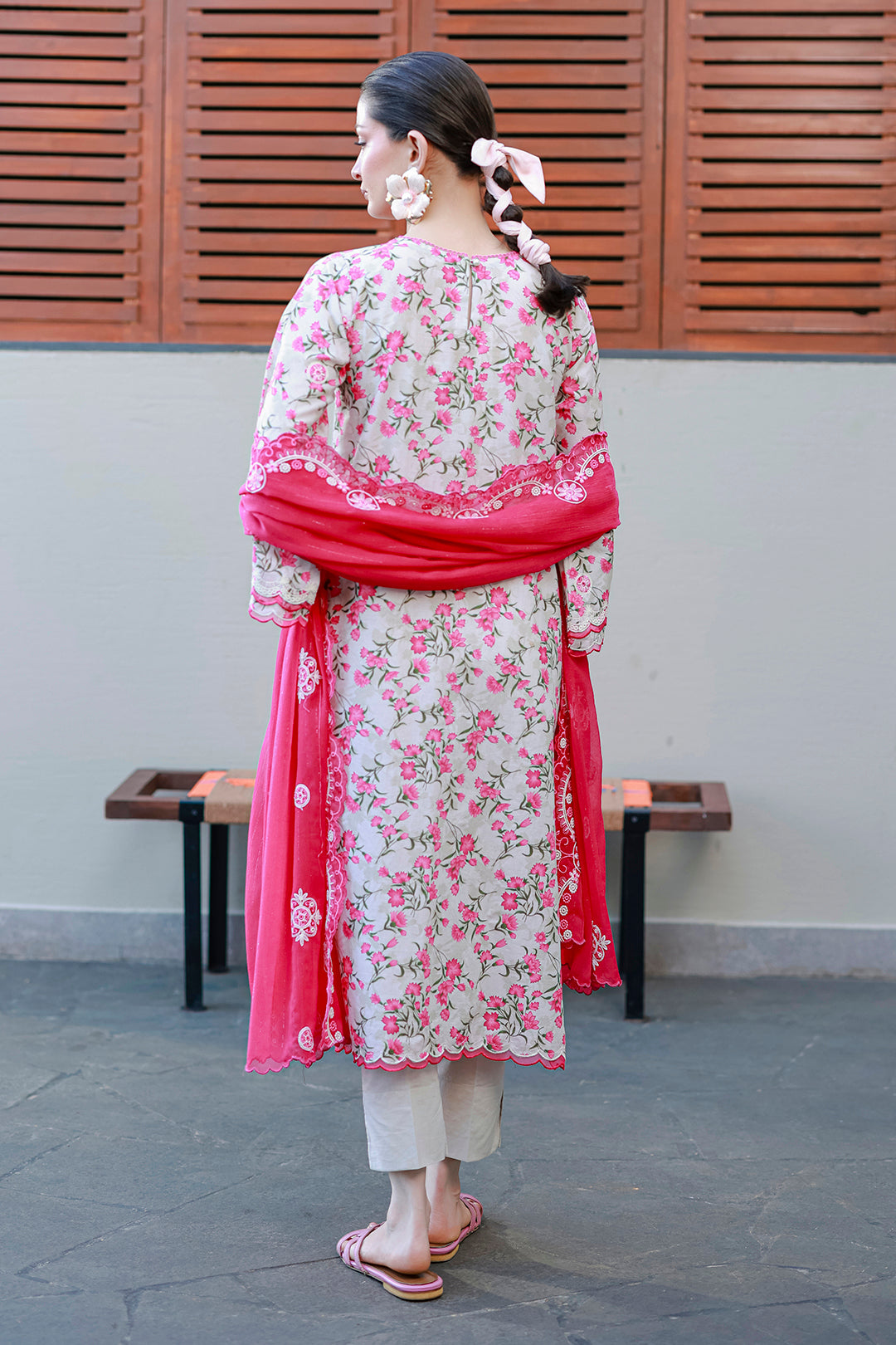Embroidered Shirt Shalwar Dupatta
