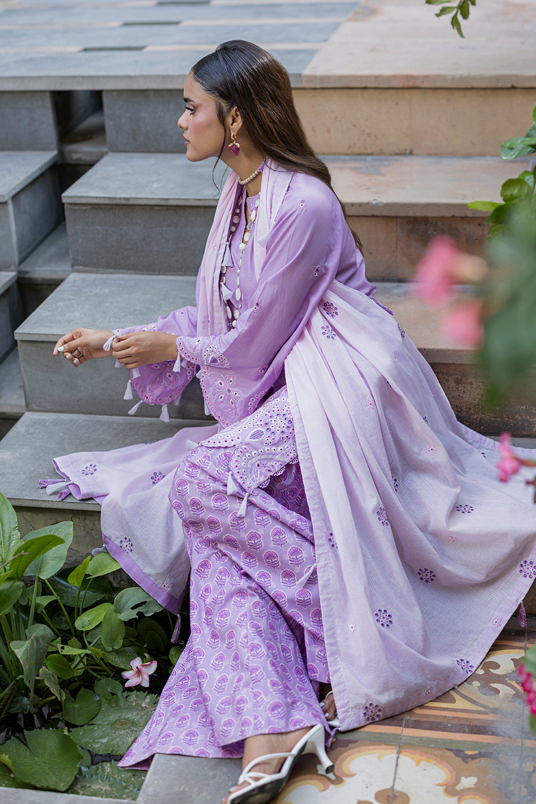 Embroidered Shirt Shalwar Dupatta