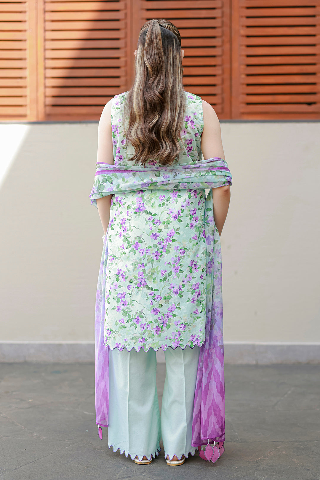 Embroidered Shirt Shalwar Dupatta