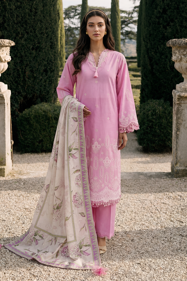 Embroidered Shirt Shalwar Dupatta