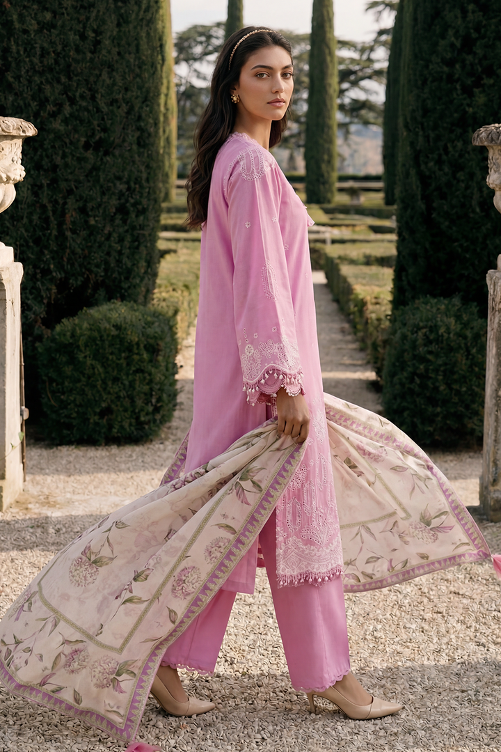 Embroidered Shirt Shalwar Dupatta