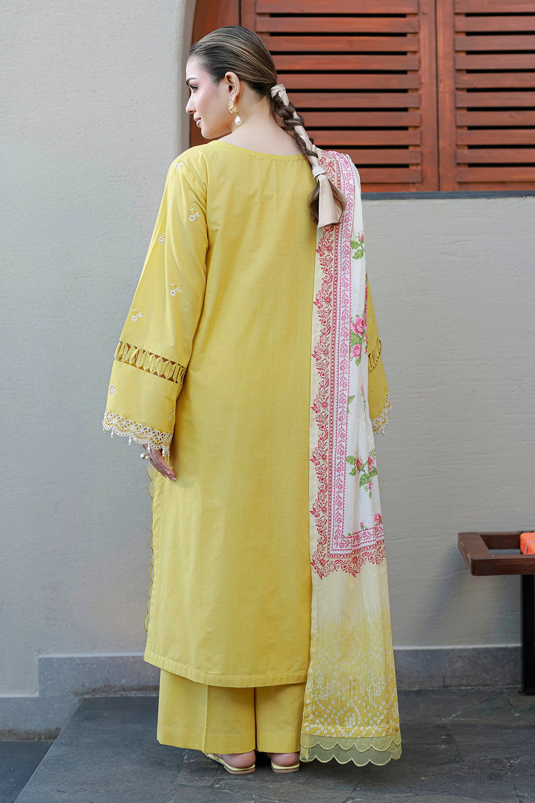 Embroidered Shirt Shalwar Dupatta