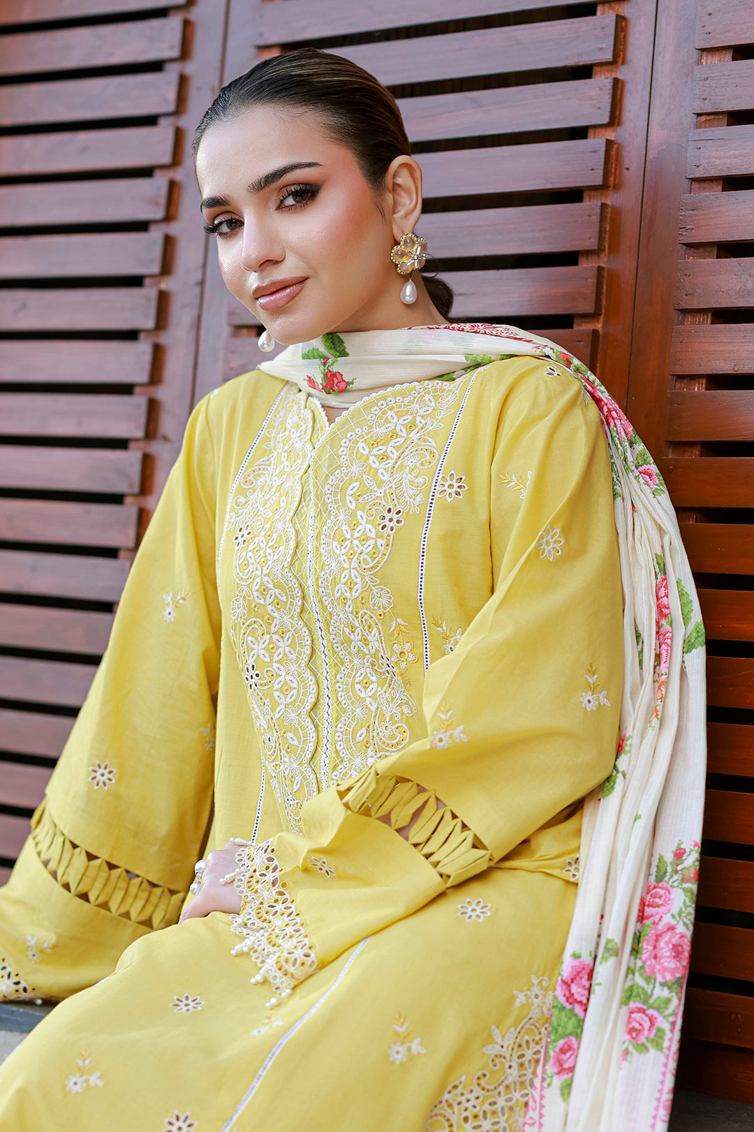 Embroidered Shirt Shalwar Dupatta