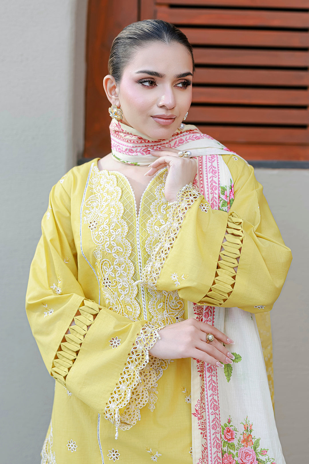 Embroidered Shirt Shalwar Dupatta